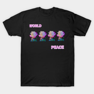 world peace art Designs. T-Shirt